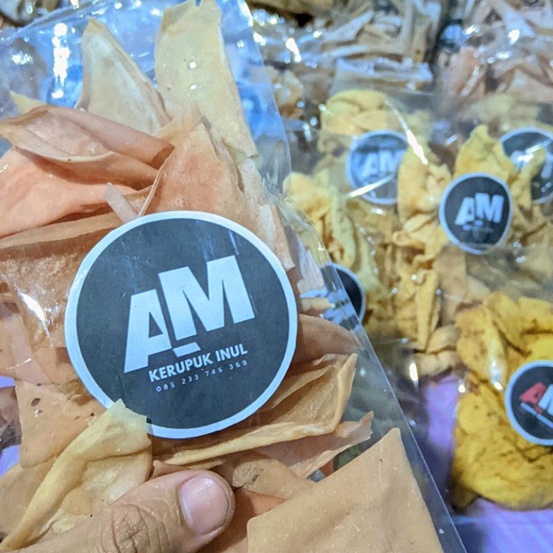 

Kerupuk Inul mentah khas bondowoso