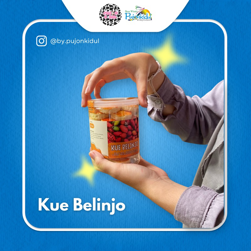 

Kue Kacang khas Pujon Kidul (Varian Belinjo)