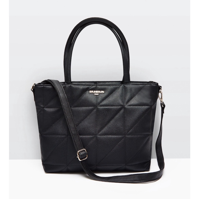 Menarik Brunbrun Paris Tas Bahu Wanita ULKA TOTE BLACK BAG