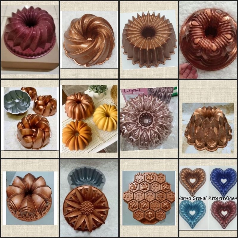 bundt Loyang Sultan Classic Elegant