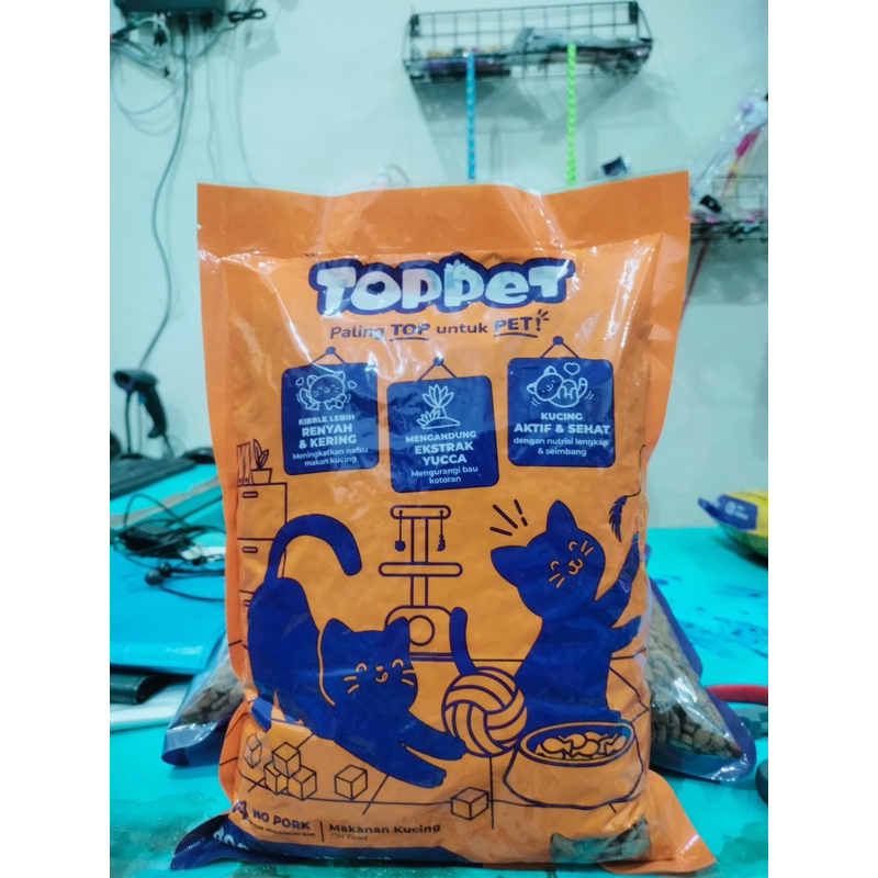 Toppet tuna dan salmon