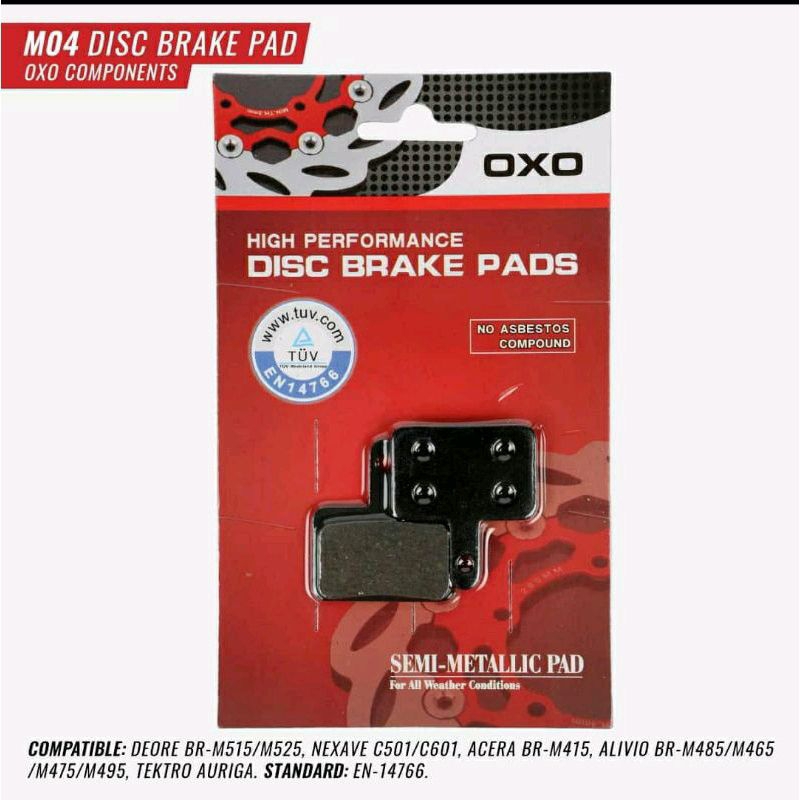 OXO kampas rem cakram hidrolis Shimano MT 200