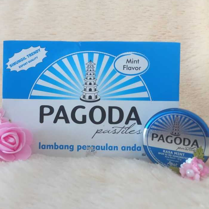 

PAGODA PASTILES RASA MINT 1 KALENG 10 GRAM