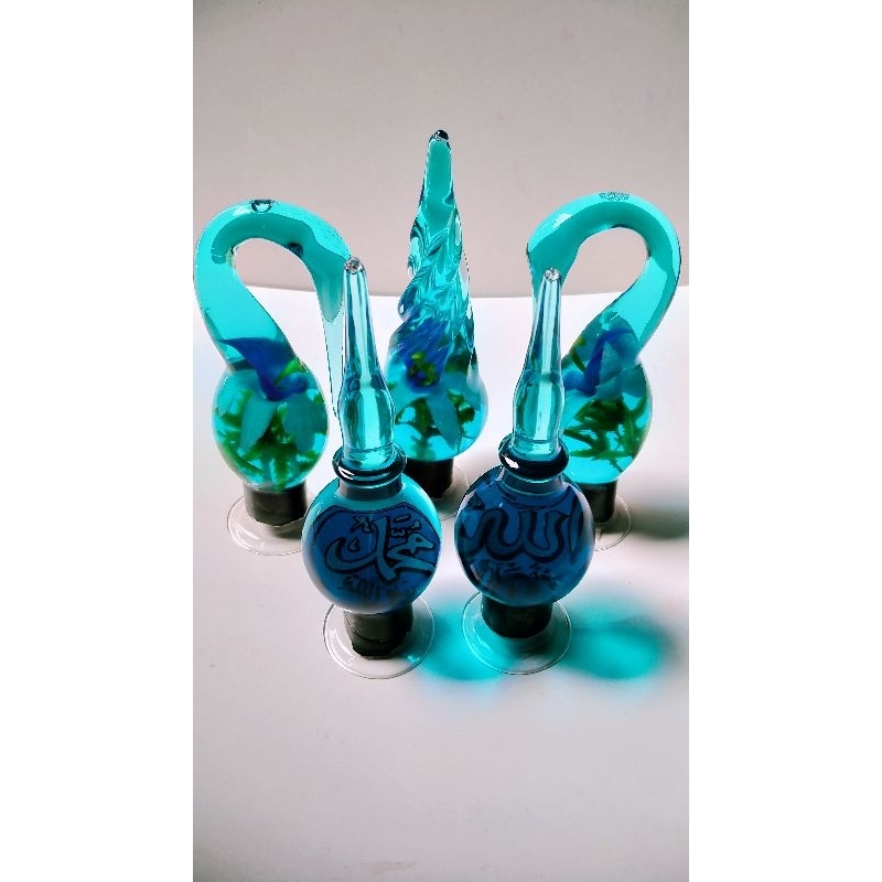 Hiasan Lemari Kaca Isi 5 Pcs Ukuran Kecil