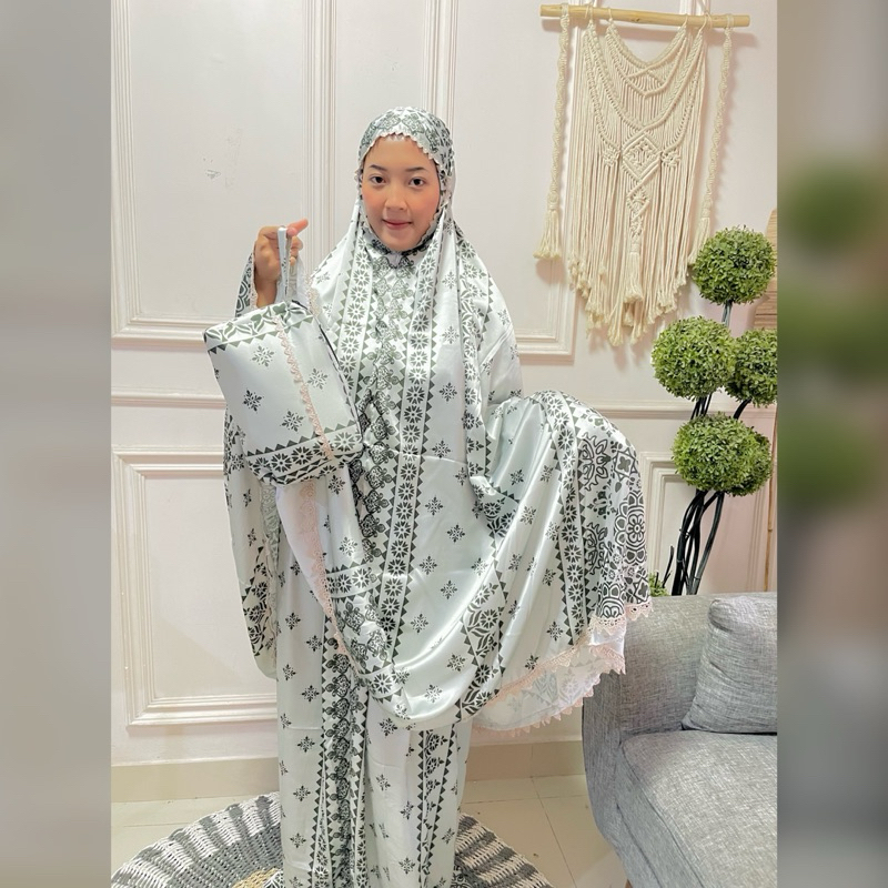 MUKENA ARMANI SILK MUKENA SILK MUKENA JUMBO MUKENA DAYLY