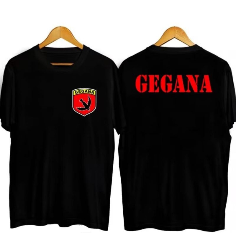 KAOS GEGANA BRIMOB CORAK MERAH