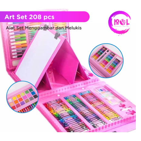 

krayon art set colouring box/krayon lengkap/set mewarnai