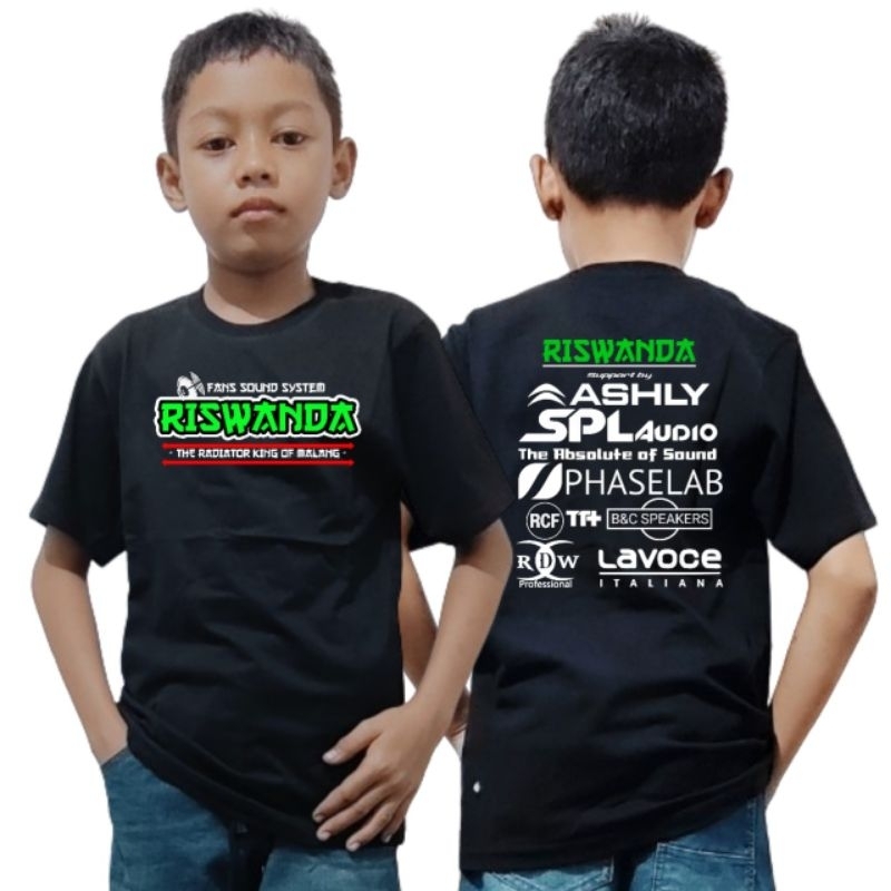 Kaos Anak-anak Riswanda Audio