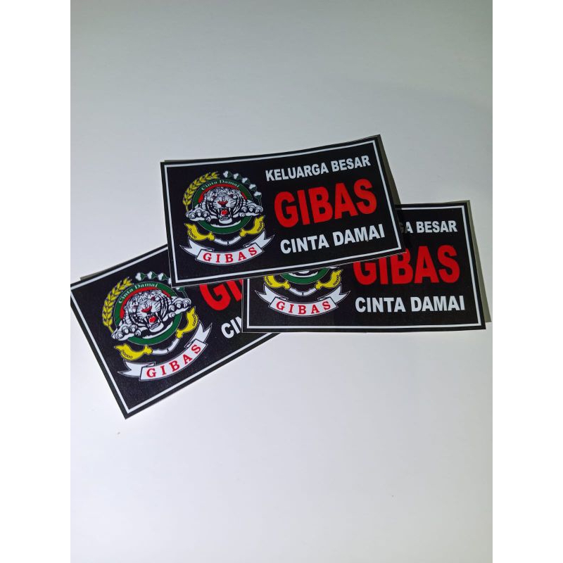 

stiker anti air/stiker gibas/stiker ormas/1pcs