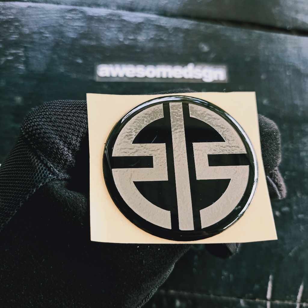 stiker emblem timbul 3d motor kawasaki h2 | emblem kawasaki h2