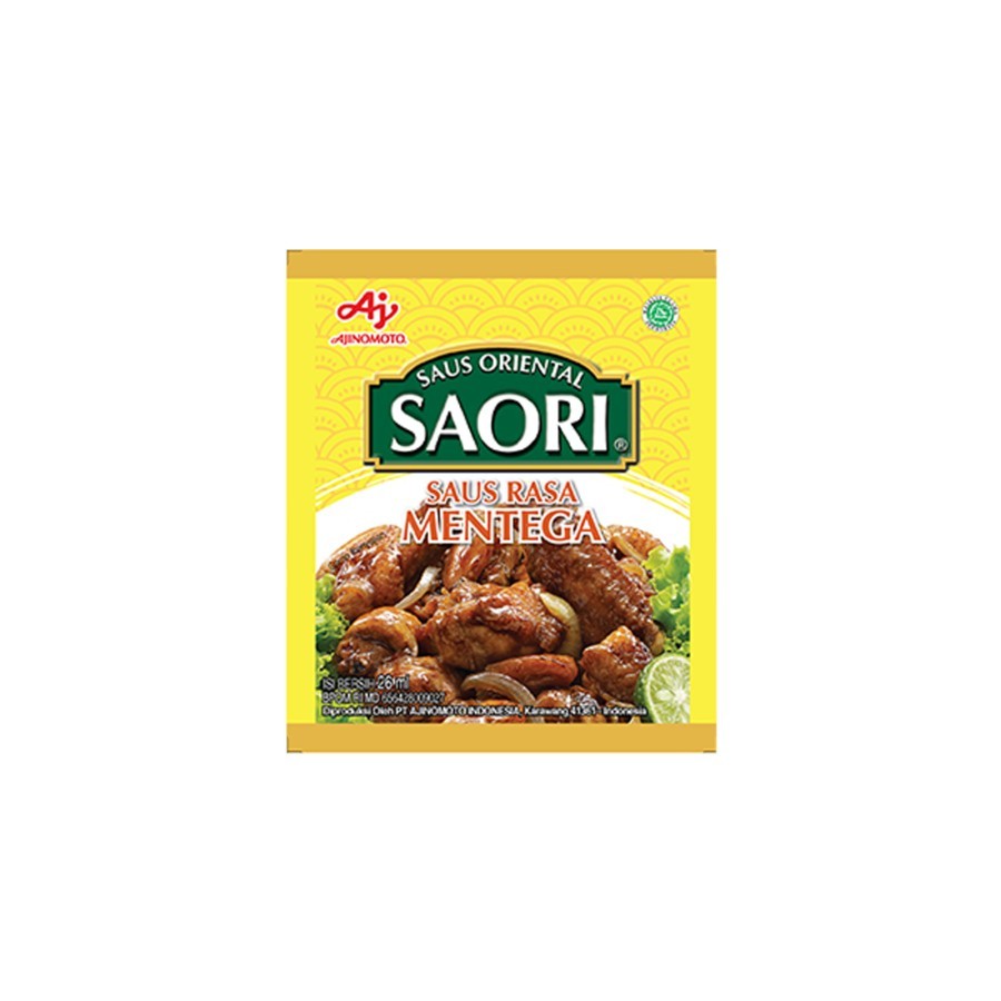 

Saori Saus Sachet 1 Pcs - Mentega