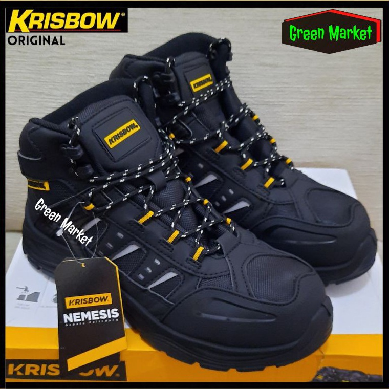 Tidak Diragukan Sepatu Safety Krisbow NEMESIS  Safety Shoes Krisbow NEMESIS