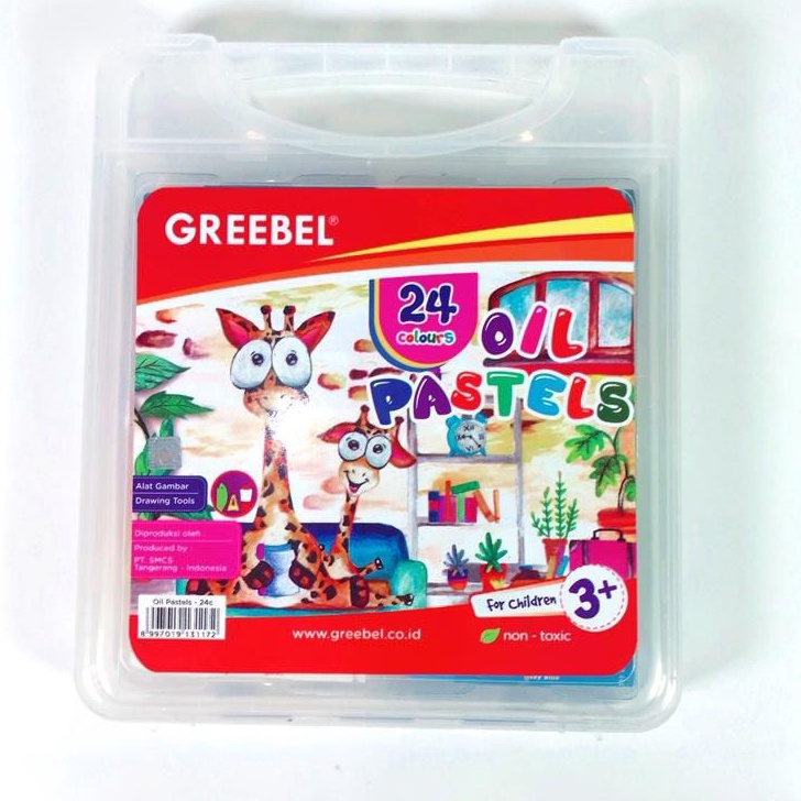

COBAIN YUK Crayon Krayon Oil Pastel Greebel 24 Warna MURAH