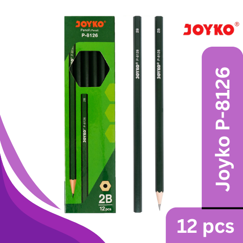 

Pensil 2B Joyko - 12pcs 1 Box (P-8126 Pencil 2B)