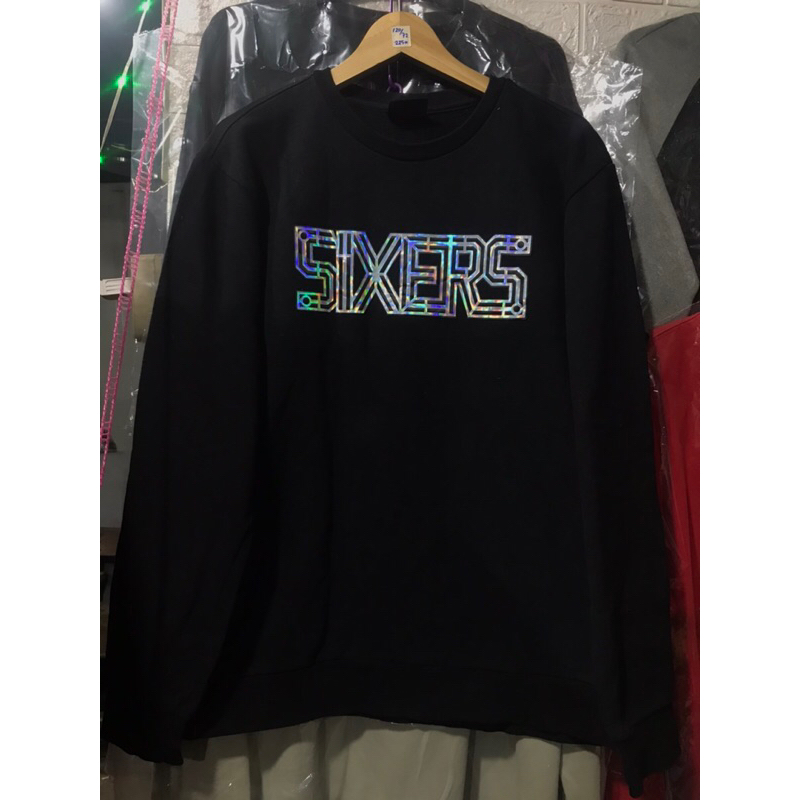 crewneck nba team 76ers