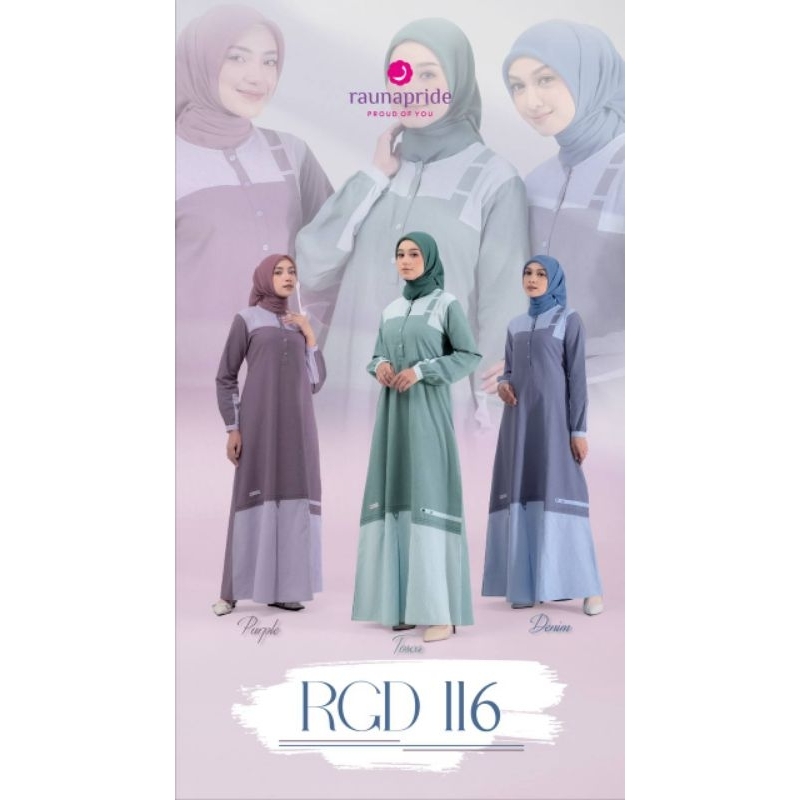 GAMIS POLOS RAUNA/BAJU SYARI/GAMIS TERBARU REMAJA