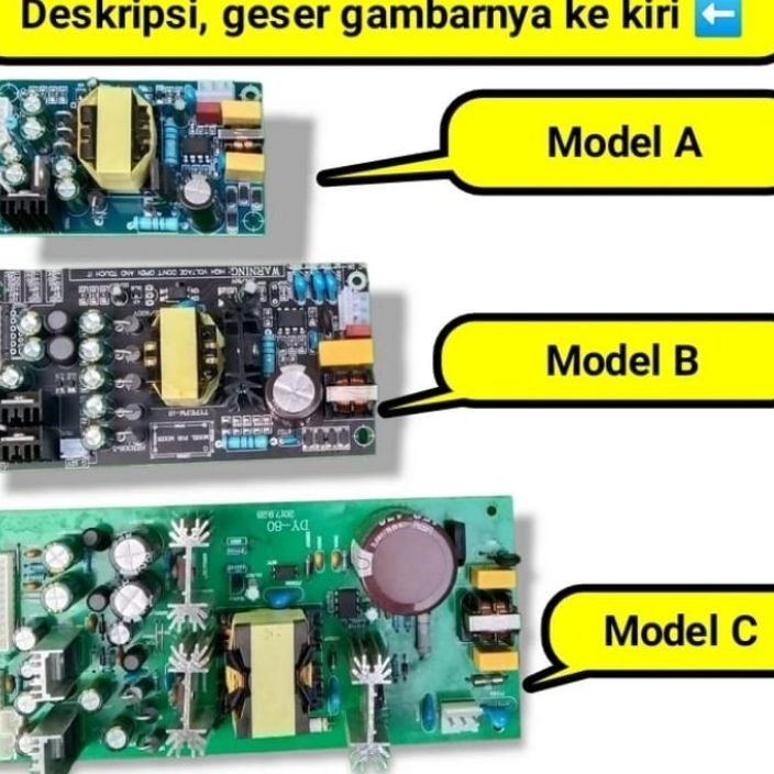 TERKENAL power suplai supply regulator o mixer multi universal