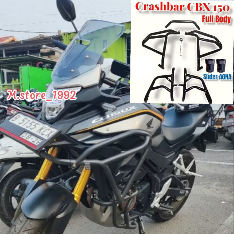 TUBULAR CB150X NRW 2023 NEW BORN TO EXPLORE CRASHBAR CB150X AKSESORIS HONDA CB150X