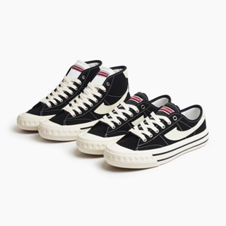 Sepatu Compass Retrograde Low Black White Sepatu Sneakers Casual Compass Retrograde High Black White