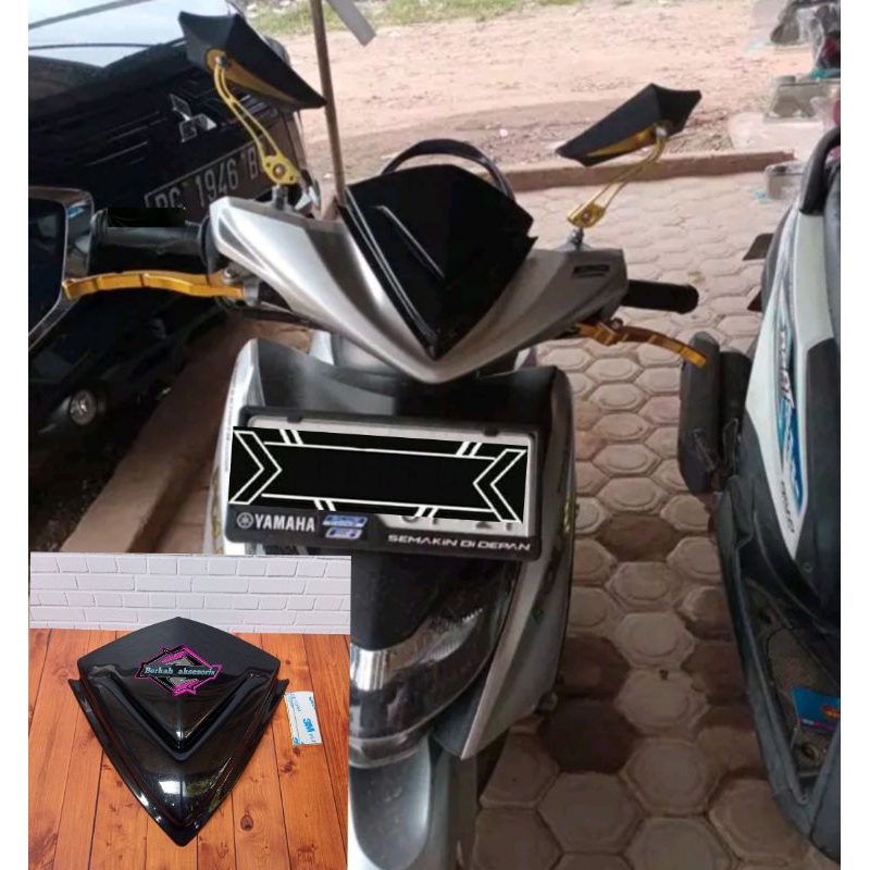 TERBARU VISOR YAMAHA GEAR 125 WINDSHIELD YAMAHA GEAR 125