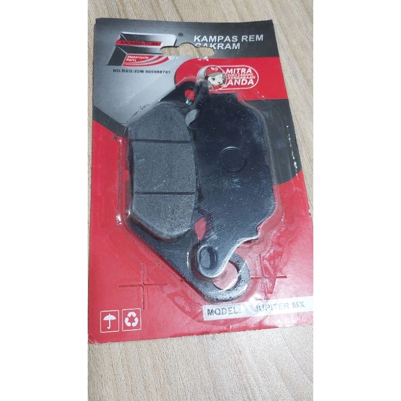 kampas rem depan mio sporty smile soul fino