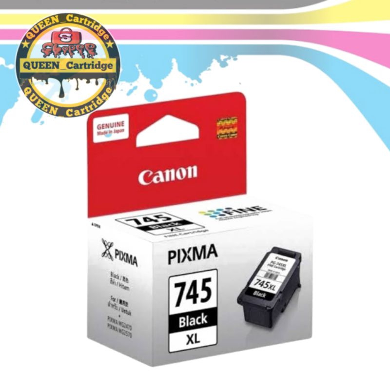 Tinta Cartridge Canon PG 745 XL Original -Hitam