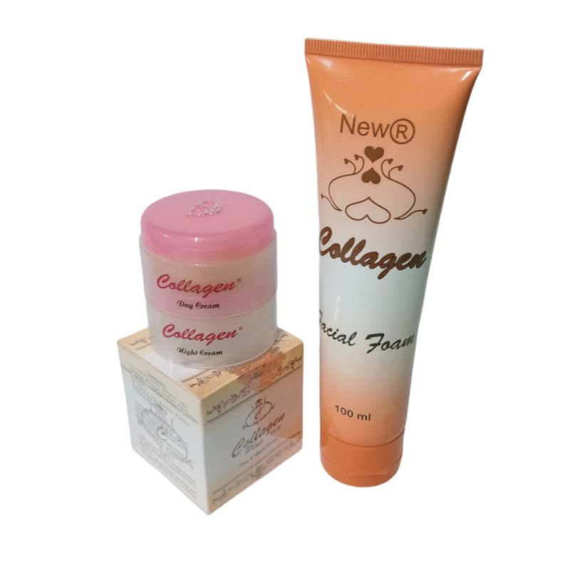 Paket Cream Collagen & Facial Foam Bpom