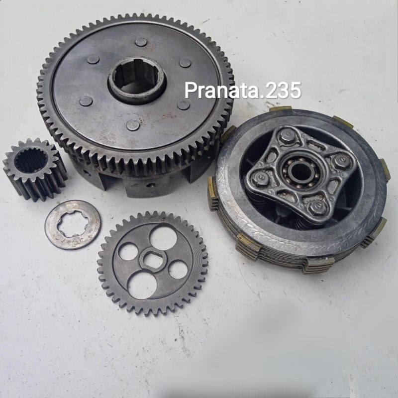Original Draft Gear 18 73 39 T Mangkok House Kopling Honda CB CG GL 100 110 125 JAPAN Ori Second Dra