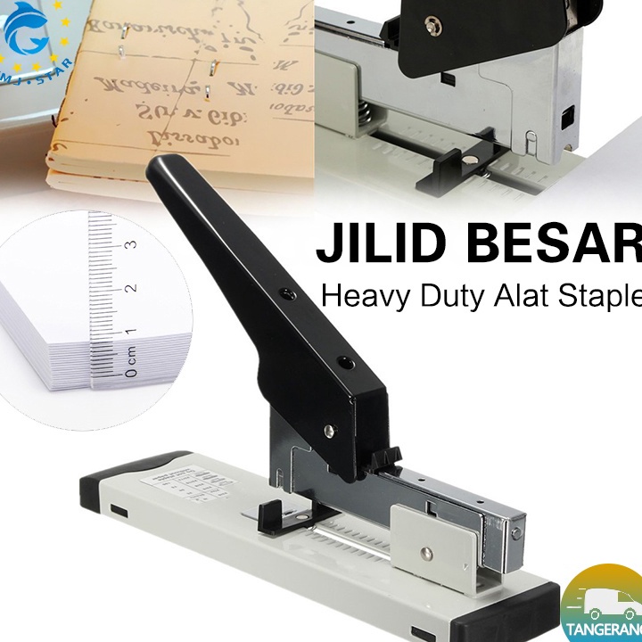 

COBAIN YUK 1 LembarHeavy Duty StaplerPenjilidan Kertas Stapler Adjustable Logam Tugas BeratAlat Stapler Jilid BesarStapler Logam Tugas Berat