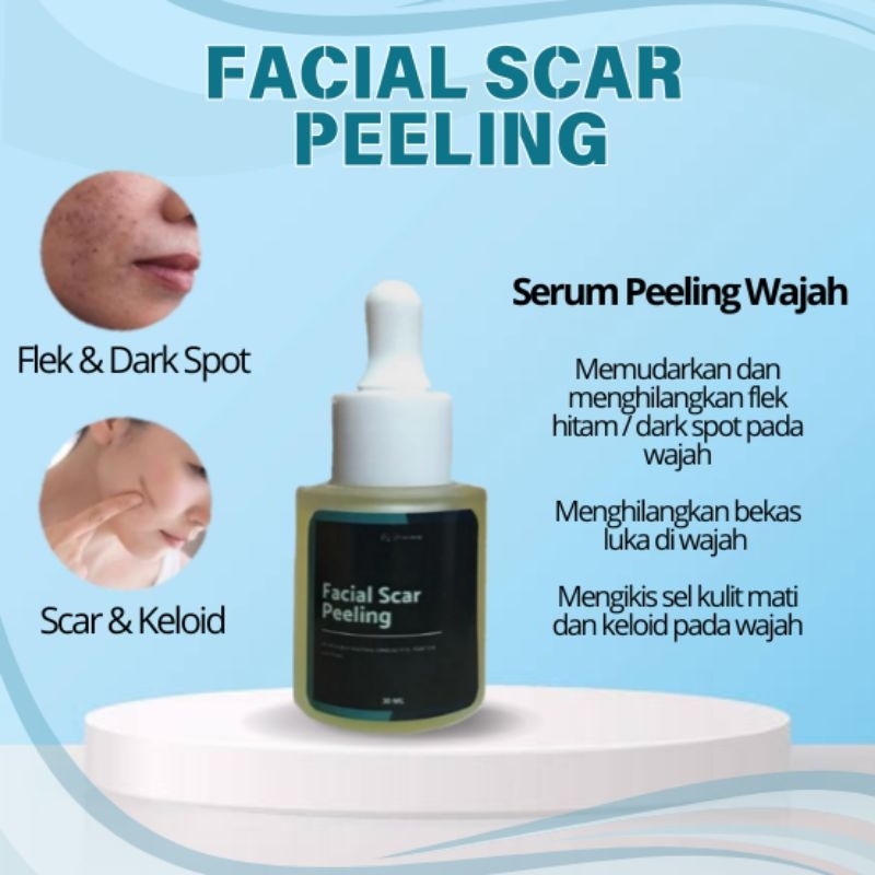 PENGHILANG BEKAS LUKA/FLEK/KELOID DI WAJAH - FACIAL SCAR PEELING