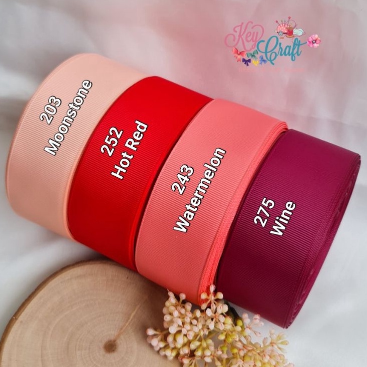 

NEW PROMO 5yard Pita Grossgrain polos import 112 inch 38cm