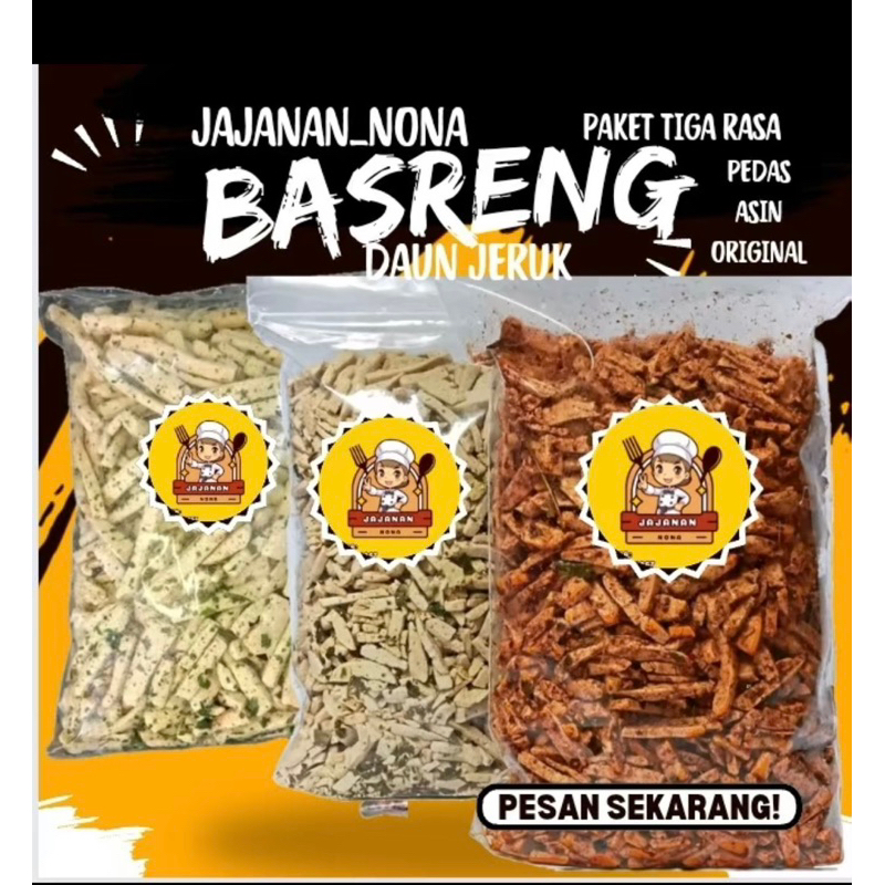 

PAKET TIGA RASA Jajanan nona