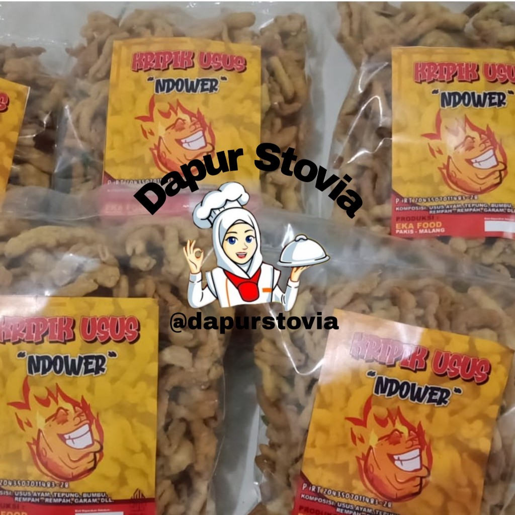 

Kripik Usus Ndower Isi 250gram