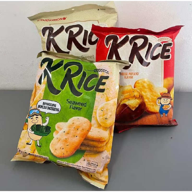 

DELFI ORION KRICE SNACK CRACKERS (1BAG X14PCS) EXP 2025