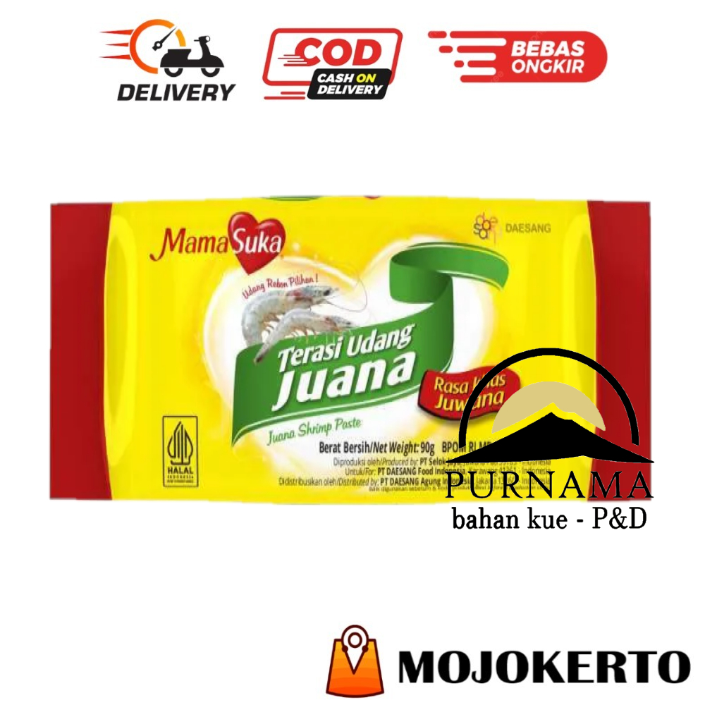 

TERASI UDANG JUANA 90GR TRASI TERASEK TRASEK URANG JUWANA SHRIMP PRAWN BLOCK BLOK PASTE HALAL