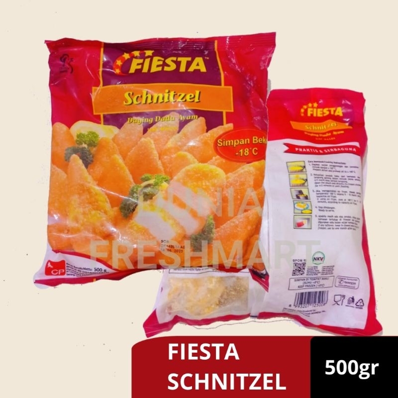 

Fiesta Schnitzel Katsu 500gr dada ayam