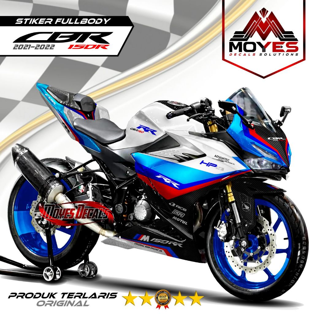 Decal Motor CBR 150 New 2021 - Stiker Motor CBR 150 New 2021 Fullbody Premium - Variasi Motor Honda 