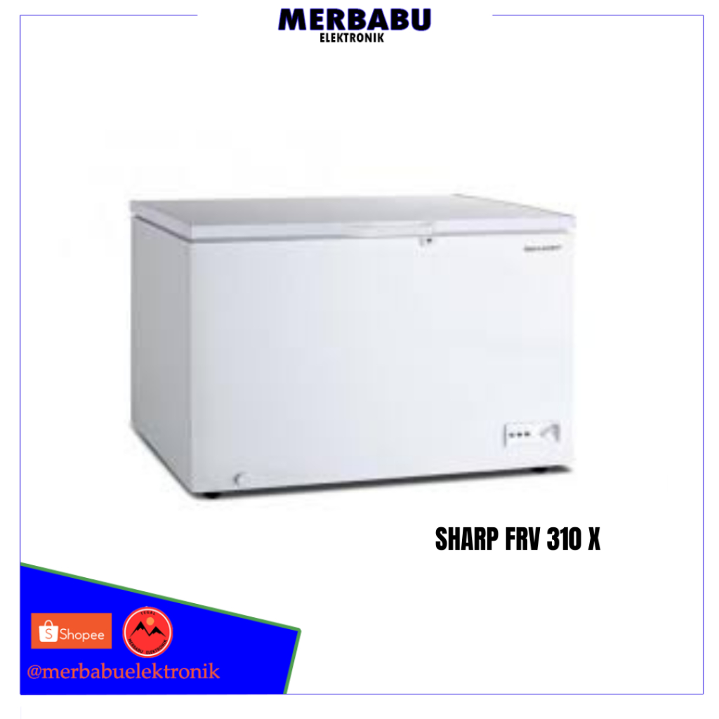 CHEST FREEZER BOX SHARP FRV-310X 300 LITER 310X