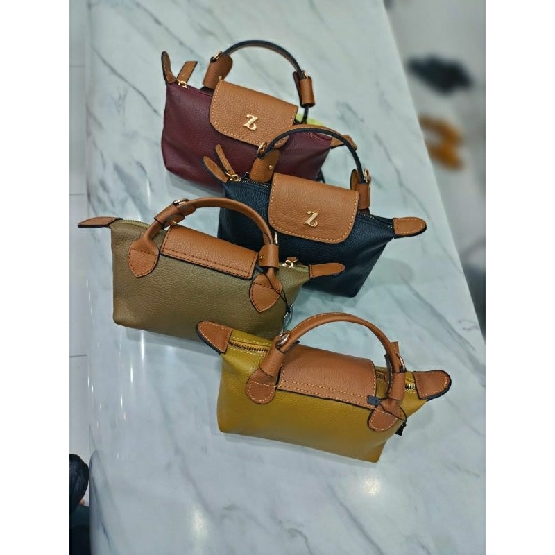 TAS KULIT / TAS LONGCHAMP MINI Z