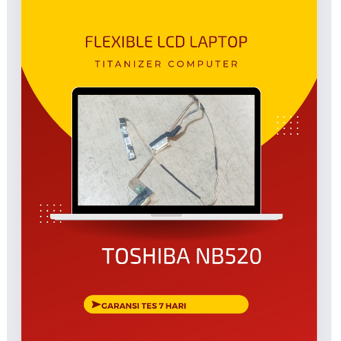 Flexibel Lcd  Laptop Toshiba NB520