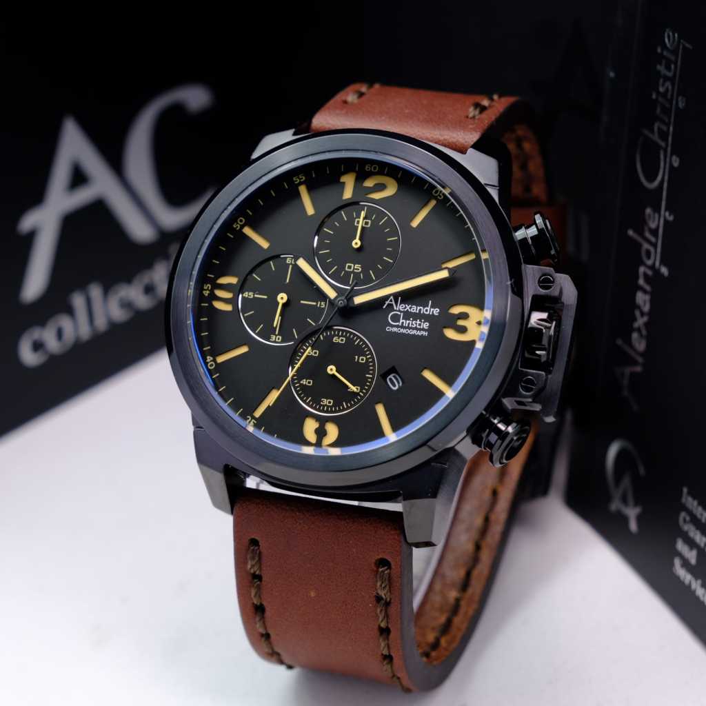 Jam Tangan Pria Alexander Christie Original AC6280