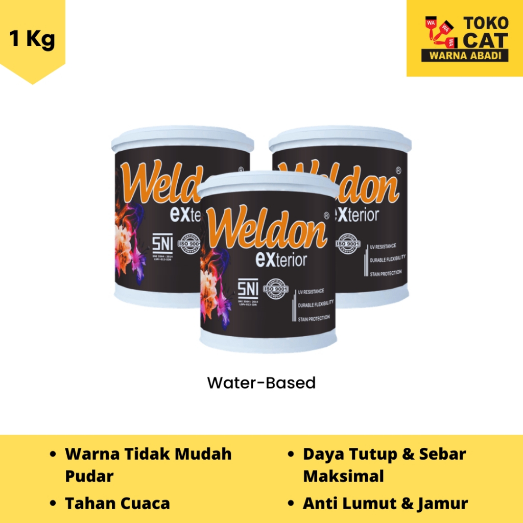 CAT TEMBOK WELDON EKSTERIOR 1 KG