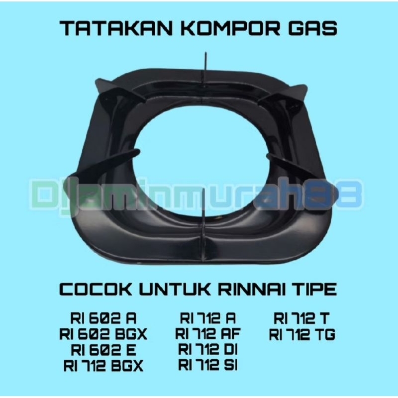 RINNAI Tatakan Kompor Gas 2 Tungku
