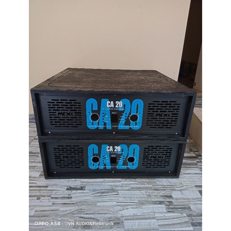 Box Power CA 20 Bahan Triplek 12mm Sudah Cat Texstur