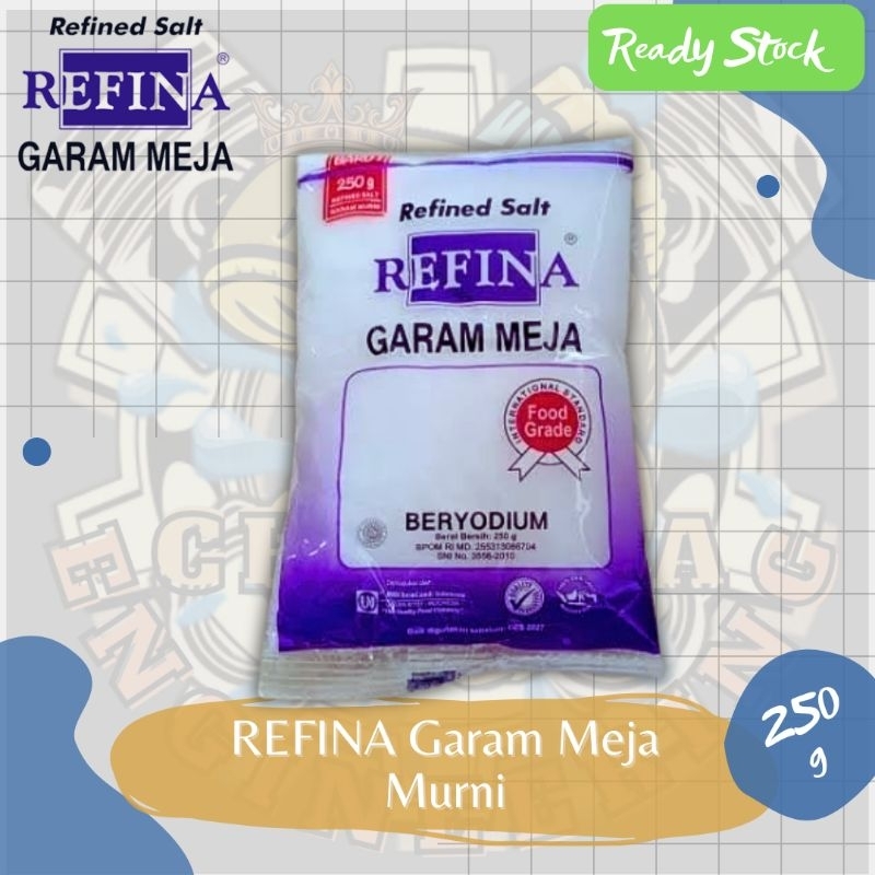 

REFINA Garam Meja Murni Pck 250g