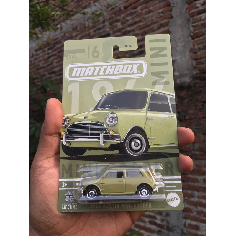 matchbox mini cooper series 1964 austin mini cooper hijau