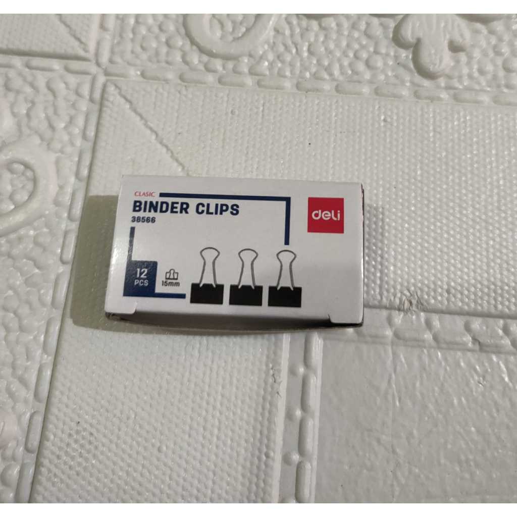 

Deli Binder Clip 15Mm E38566(105)