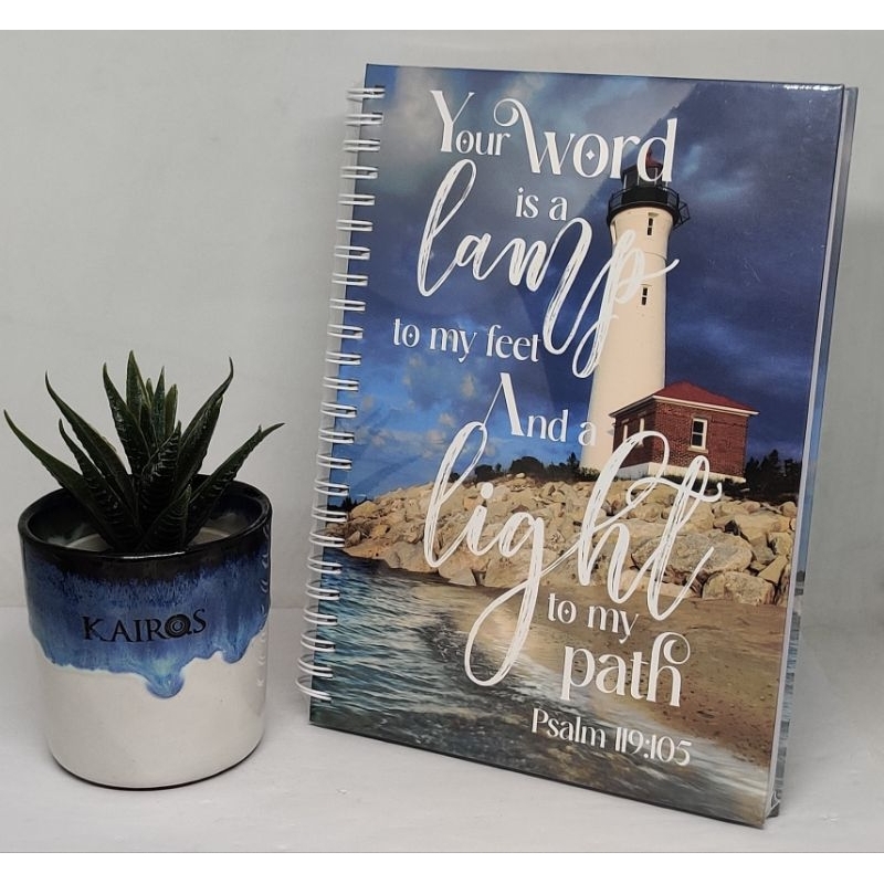 

BUKU ROHANI CATATAN SPIRAL JOURNAL (PSALM 119:105)