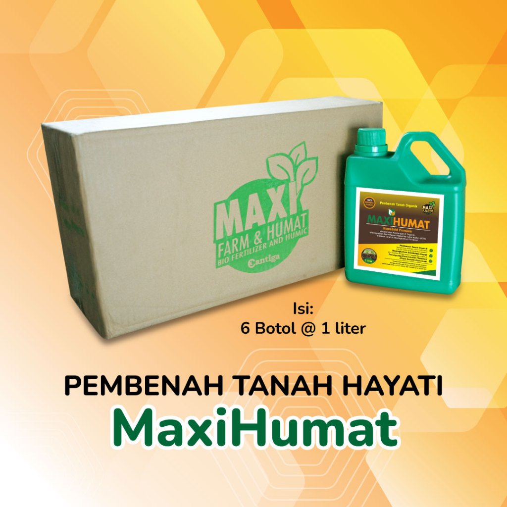Pembenah Tanah Organik MaxiHumat