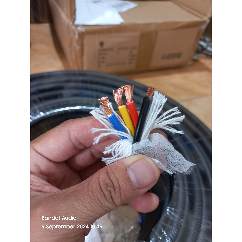 Kabel Speaker ID Audio 430S Ukuran 4x3,0mm isi 4 x3 mm